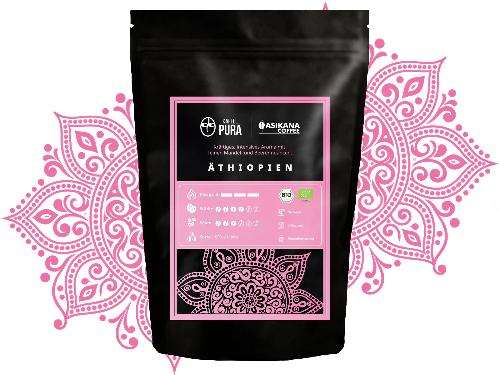 Asikana Kaffee, BIO & fair gehandelt