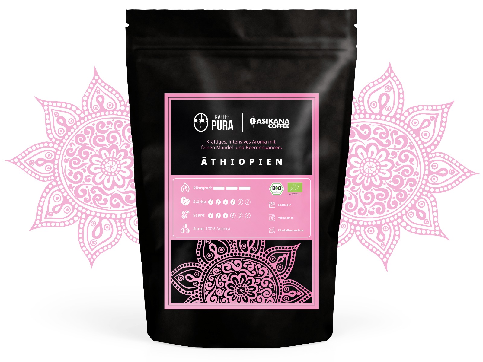 Asikana Kaffee, BIO & fair gehandelt