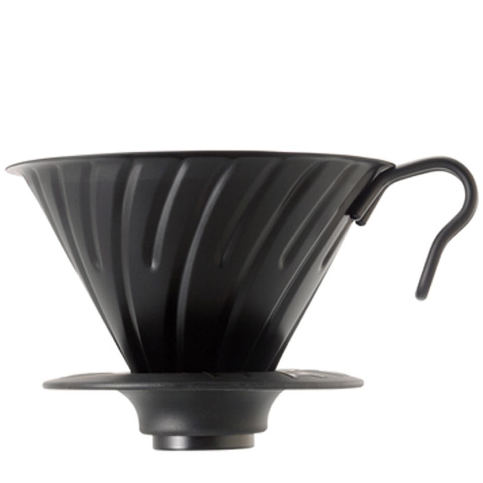 V60 Metall Dripper - Matt Schwarz 1-4 Tassen