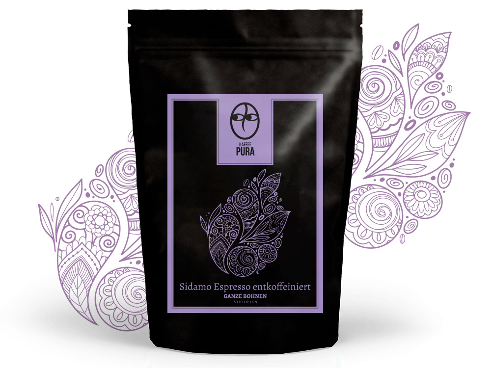 Sidamo Espresso Entkoffeiniert, BIO & fair gehandelt