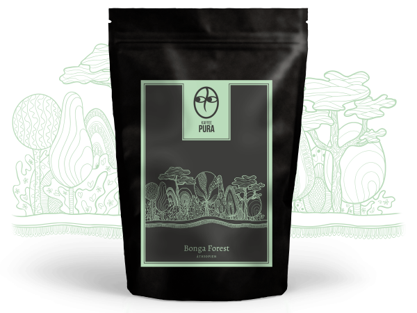 Bonga Forest Kaffee, BIO &amp; fair gehandelt